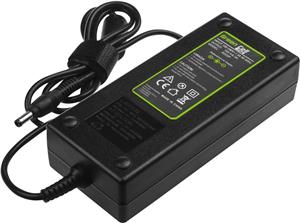 Green Cell (AD22P) AC adapter 120W, 19V/6.3A, 5.5mm-2.5mm 