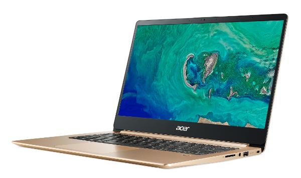 Prijenosno računalo ACER Swift 1 NX.HYNEX.005 / Pentium N5030, 8GB, 256GB SSD, HD Graphics, 14" IPS FHD, Windows 10, zlatno