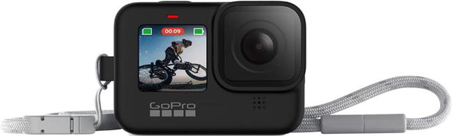 Dodatak za sportske digitalne kamere GOPRO, Sleeve + Lanyard for HERO9 Black ADSST-001, crna