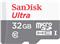 SanDisk 32GB Ultra microSDHC + SD Adapter 100MB / s Class 10 UHS-I