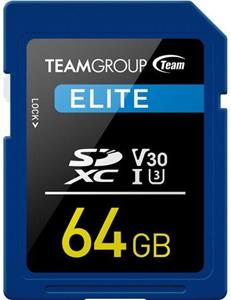 Teamgroup Elite 64GB SD UHS-I V30 90MB / s memory card