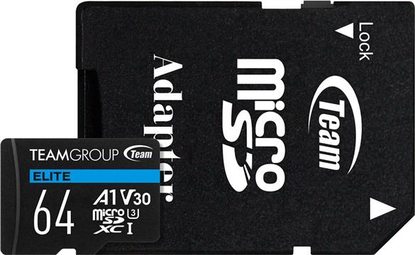 Teamgroup Elite A1 64GB MicroSD UHS-I U3 90MB / s Android memory card