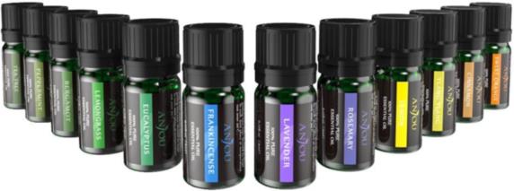 Anjou essential oil set 12 x 5ml