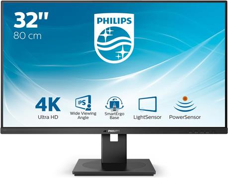 Monitor 31.5" PHILIPS 328B1/00, 60Hz, VA, 4ms, 350cd/m2, 3000:1, crni