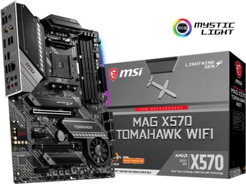 Matična ploča AM4 MSI X570 TOMAHAWK WIFI ATX (M.2 Port, PCIe 3.0 x 4, NVMe PCI:2 PCIe:2 RAM:4)