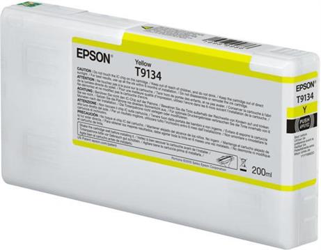 EPSON T9134 Yellow Ink Cartridge 200ml