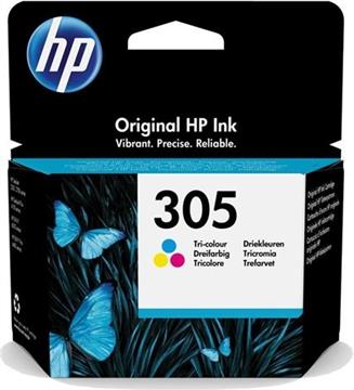 HP 305 Tri-color Original Ink Cartridge