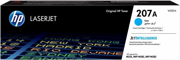 HP 207A Cyan LaserJet Toner Cartridge