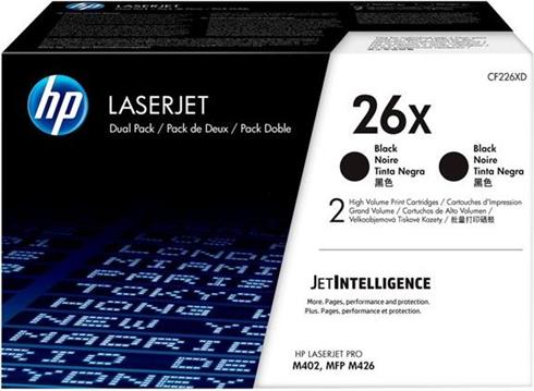 HP 26X Toner Black HY(2-pack)