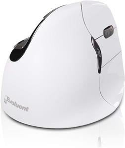 Evoluent VerticalMouse 4 Right Mac - mouse - Bluetooth - white
