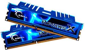 G.Skill Ripjaws-X - DDR3 - 16 GB: 2 x 8 GB - DIMM 240-pin, F3-1600C9D-16GXM
