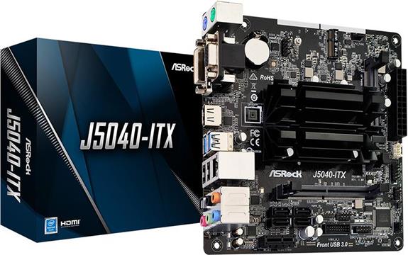 Matična ploča ASRock J5040-ITX - motherboard - mini ITX - Intel Pentium Silver J5040