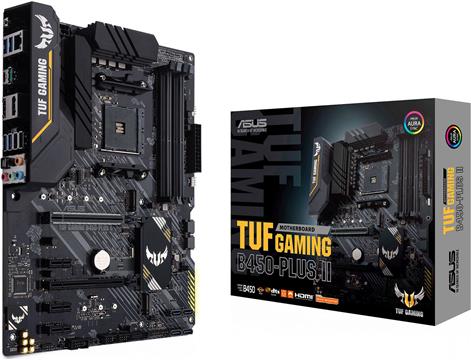 Matična ploča ASUS TUF GAMING B450-PLUS II - motherboard - ATX - Socket AM4 - AMD B450