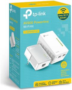 TP-Link Powerline AV600 - Extender Starter Kit - bridge - 802.11b/g/n - wall-pluggable