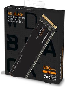 WD 500GB SSD BLACK SN850 M.2 NVMe x4 Gen4