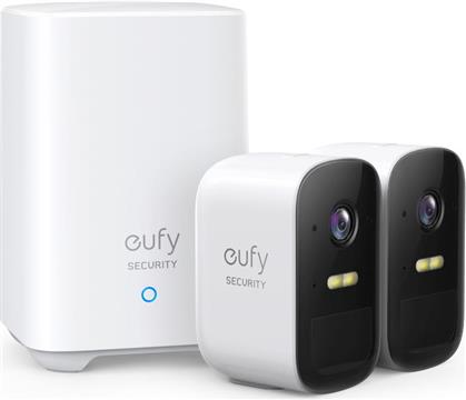 Eufy by Anker EufyCam 2C Kit set of 2 surveillance cameras and base station