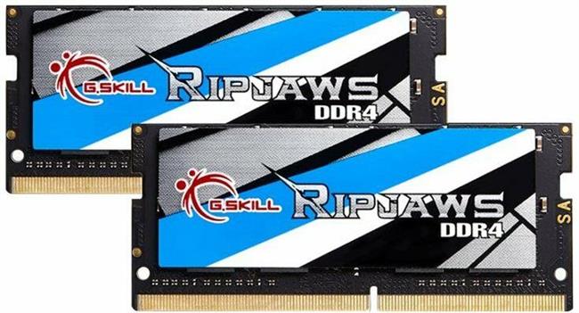 G.Skill Ripjaws - DDR4 - 32 GB: 2 x 16 GB - SO-DIMM 260-pin, F4-2666C18D-32GRS