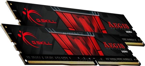 Memorija G.Skill AEGIS - DDR4 - 16 GB: 2 x 8 GB - DIMM 288-pin, F4-2666C19D-16GIS