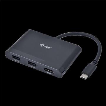 i-Tec USB-C HDMI and USB Adapter with Power Delivery Function - docking station - HDMI