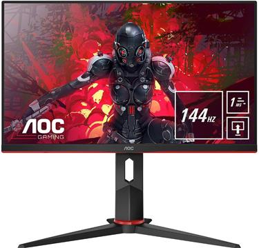 Monitor AOC 27G2AE/BK 16:9 1ms 2xHDMI VGA DisplayPort VESA Speaker Full HD Black Red