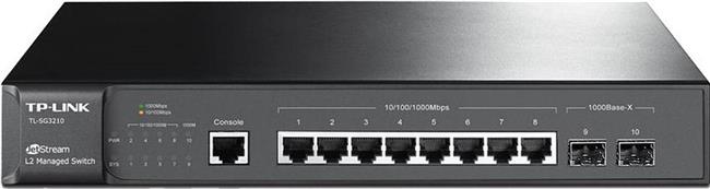 TP-Link JetStream 8-Port Gigabit L2 Managed Switch with 2 SFP Slots