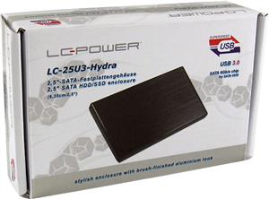 LC Power LC-25U3-Hydra - storage enclosure - SATA 6Gb/s - USB 3.0