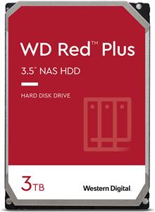 WD Red Plus NAS Hard Drive WD30EFZX - hard drive - 3 TB - SATA 6Gb/s