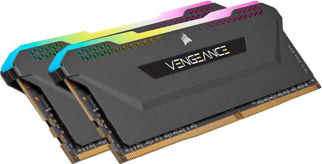 CORSAIR Vengeance RGB PRO SL - DDR4 - kit - 16 GB: 2 x 8 GB - DIMM 288-pin - 3200 MHz / PC4-25600, CMH16GX4M2Z3200C16