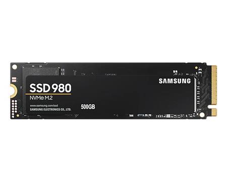 Samsung SSD 980 500GB M.2 PCIE Gen 3.0 NVME PCIEx4, 3100/2600 MB/s, 300TBW, 5yrs, MZ-V8V500BW