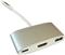 LC Power LC-HUB-C-MULTI-4 - docking station - USB-C - HDMI