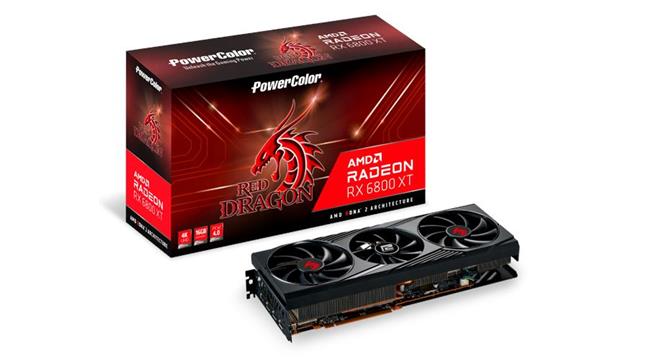 PowerColor Red Dragon AXRX 6800XT 16GBD6-3DHR/OC, Radeon RX 6800 XT, 16 GB, GDDR6, 256 bit, 7680 x 4320 pixels, PCI Express 4.0