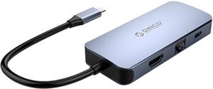 Docking station USB-C, 6 in 1, 3x USB 3.0, HDMI, RJ45, PD 100W, ORICO MC-U602P