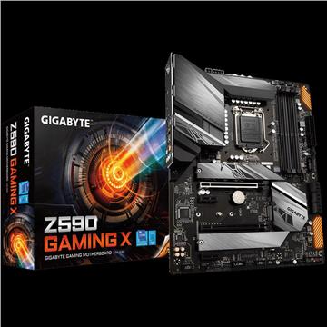 GIGABYTE Z590 GAMING X, DDR4, SATA3, USB3.2Gen2, DP, LGA1200 ATX