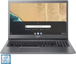 Prijenosno računalo ACER Chromebook 715 NX.HB2EX.005 / Core i5 8250U, 8GB, SSD 128GB, HD Graphics, 15,6" IPS FHD, Chrome, sivo