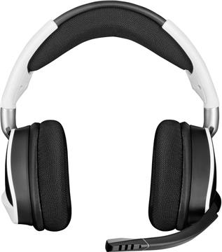 Slušalice CORSAIR Void RGB Elite Premium Gaming, 7.1, bežične, mikrofon, bijelo-crne