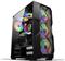 NaviaTec Raptor Gaming case with 4x RGB Fans, Tempered Glass