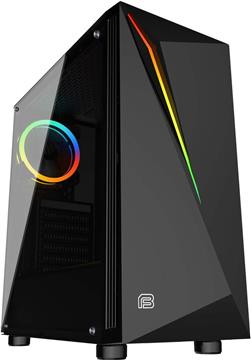 BIT FORCE Mid Tower RGB Gaming PC kućište RIPPER RGB-2