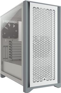 CORSAIR 4000D AIRFLOW Tempered Glass Mid-Tower ATX Case — White