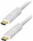 Transmedia High Speed HDMI cable with Ethernet 1m White