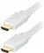 Transmedia High Speed HDMI-cable with Ethernet, Flat cable, 2m White