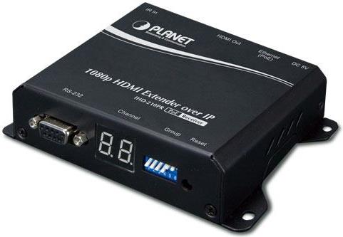 Planet High Definition HDMI Extender Receiver over IP with PoE