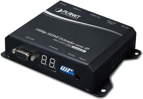 Planet High Definition HDMI Extender Transmitter over IP with PoE