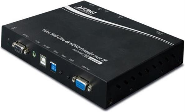 Planet Video Wall Ultra 4K HDMI USB Extender Transmitter over IP with PoE