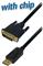 Transmedia DisplayPort plug to DVI 24 1 plug, 1,8 m