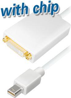 Transmedia Mini DisplayPort plug to DVI jack