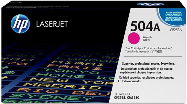 Toner HP CE253A, Magenta