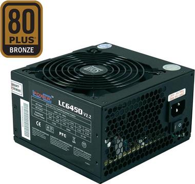 LC Power Super Silent Series LC6450 V2.3 - power supply - 450 Watt
