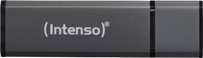 Intenso 64GB Alu Line USB 2.0 Memory Stick - Anthracite