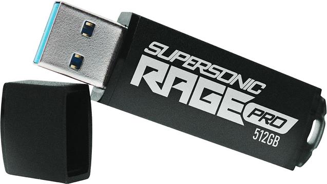 Patriot 512GB 420/400 MB / s Supersonic Rage Pro USB 3.2 memory stick