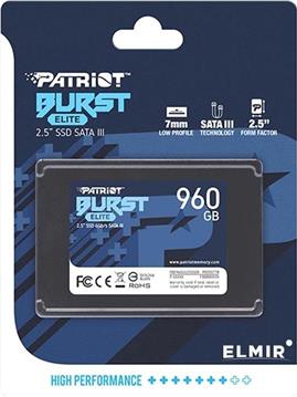 SSD Patriot Burst Elite 2,5 960GB SATA3